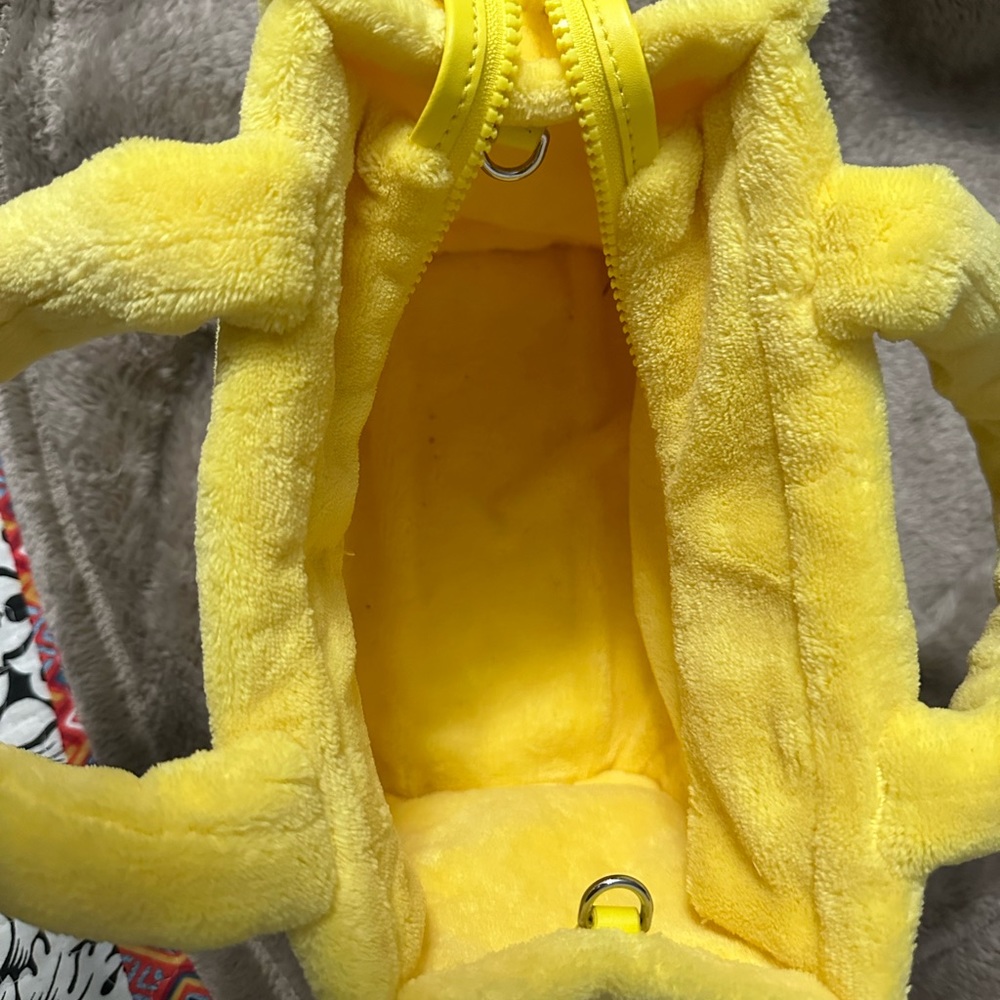Brand new Marc Jacobs “The Tote Bag” yellow terry cloth bag!
